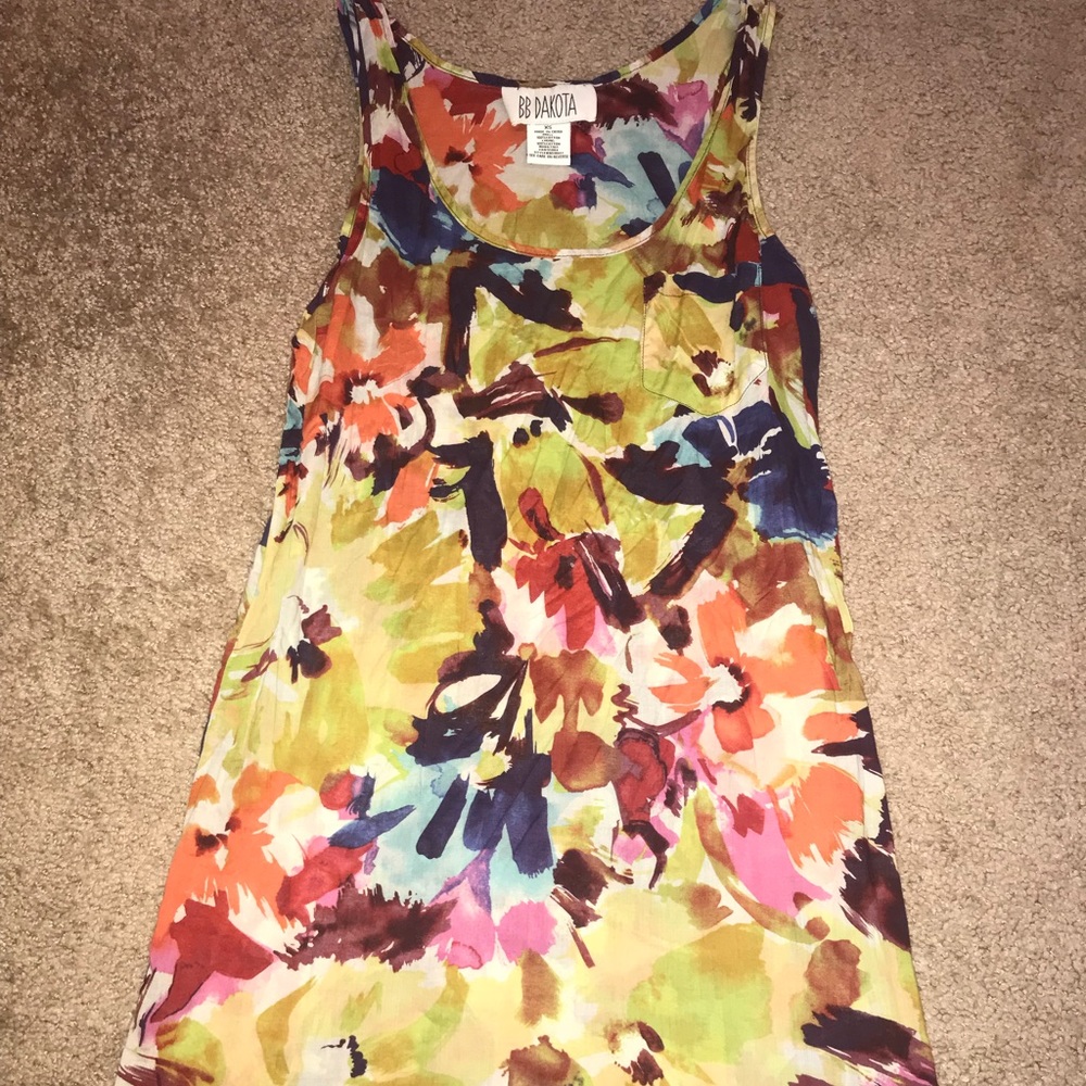 Bb Dakota floral tank dress